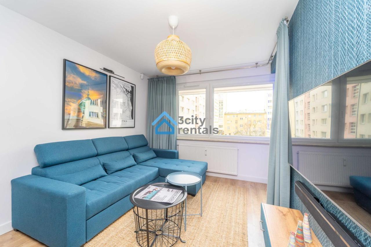 Bright And Blue 3City Apartment With Balcony In Gdynia By Noclegi Renters Dış mekan fotoğraf