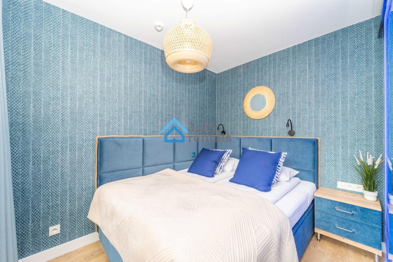 Bright And Blue 3City Apartment With Balcony In Gdynia By Noclegi Renters Dış mekan fotoğraf