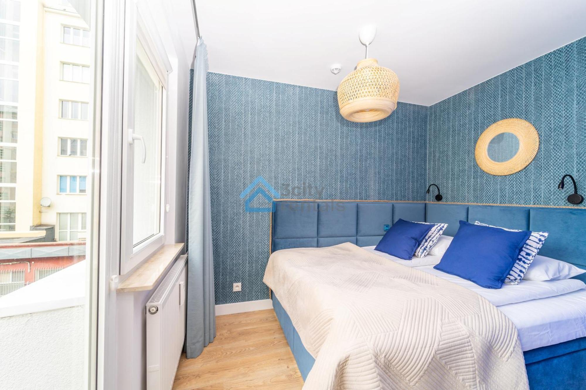 Bright And Blue 3City Apartment With Balcony In Gdynia By Noclegi Renters Dış mekan fotoğraf